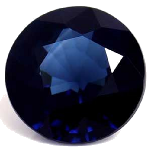 0.58 carat BLUE Round Safyras (1)