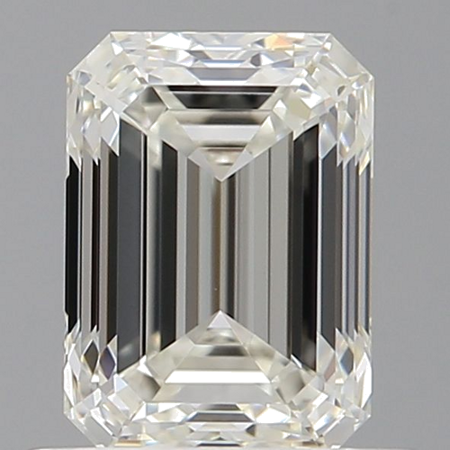 0.9 carat I-VVS2 Natūralus Emerald Deimantas (1)