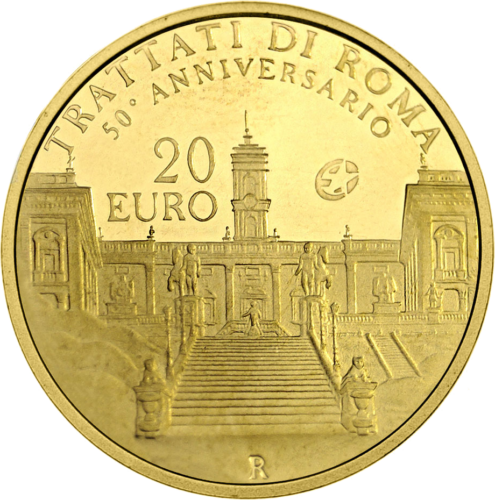 2007 Italy Rome 20 euro gold coin (1)