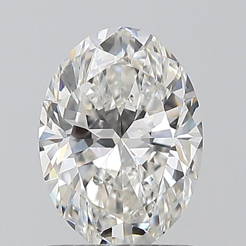 1.01 carat F-SI1 Natūralus Oval Deimantas (1)