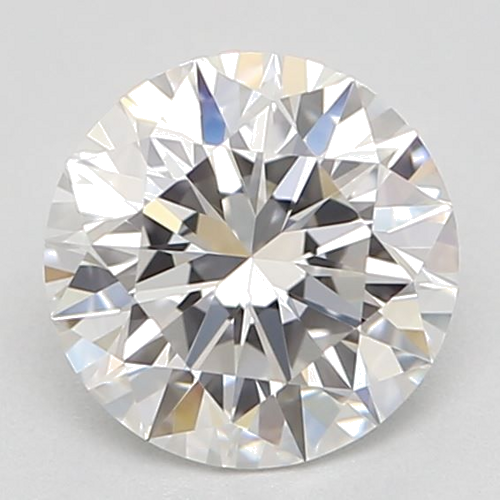 0.61 carat F-VVS1 Excellent cut Natūralus Round Deimantas (1)