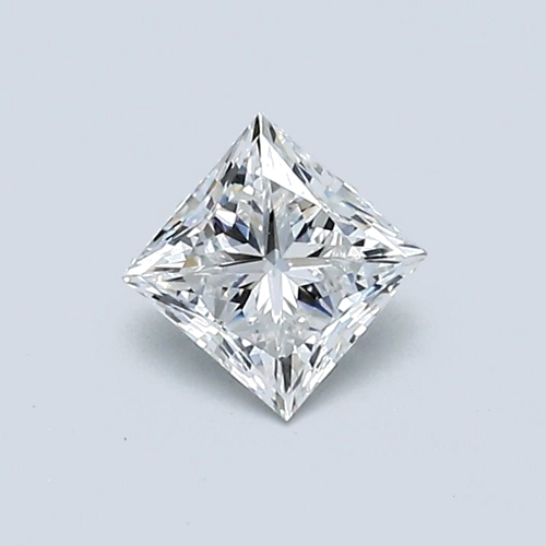 0.55 carat E-VS1 Natūralus Princess Deimantas (1)