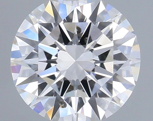 0.4 carat F-SI1 Excellent cut Natūralus Round Deimantas (1)