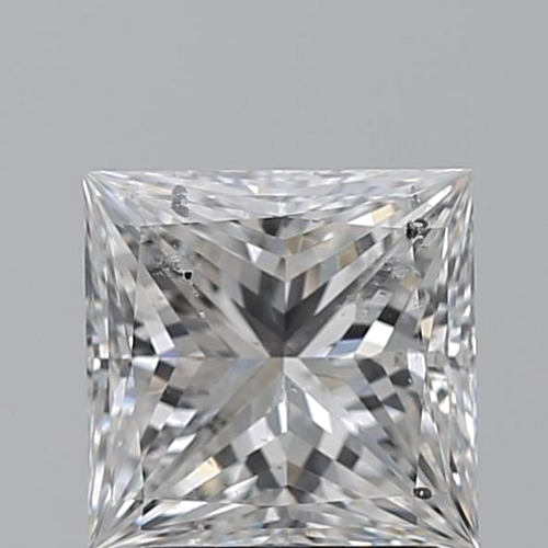 2.01 carat E-SI2 Natūralus Princess Deimantas (1)