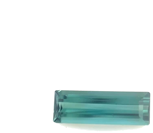 0.52 carat BLUE Baguette Tourmaline (1)