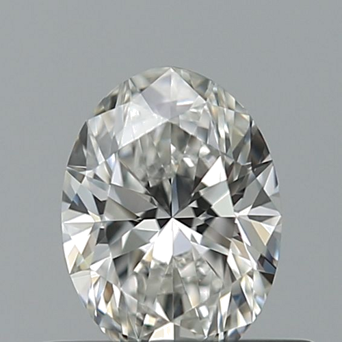 0.4 carat F-VVS1 Natūralus Oval Deimantas (1)