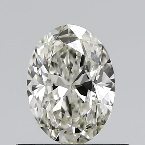 0.6 carat K-VVS2 Natūralus Oval Deimantas (1)