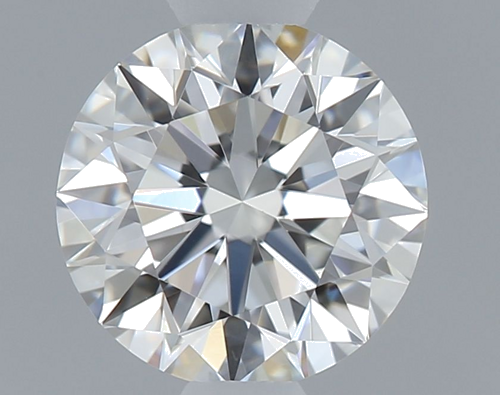 0.61 carat F-VVS2 Excellent cut Natūralus Round Deimantas (1)