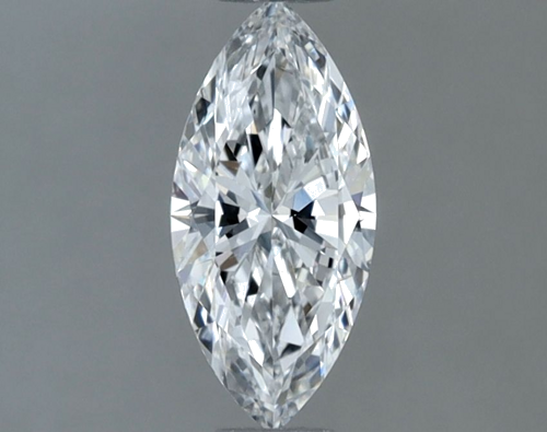 0.61 carat D-SI1 Natūralus Marquise Deimantas (1)