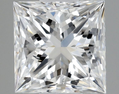 0.47 carat D-VS2 Natūralus Princess Deimantas (1)