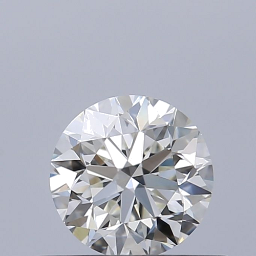 0.5 carat I-VVS1 Very Good cut Natūralus Round Deimantas (1)
