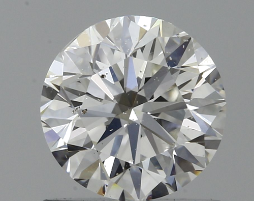 0.9 carat F-SI2 Very Good cut Natūralus Round Deimantas (1)