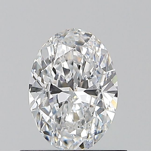 0.6 carat D-VS2 Natūralus Oval Deimantas (1)