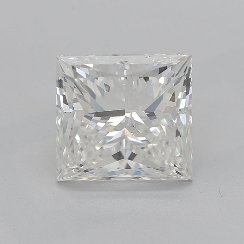 2.18 carat H-SI2 Natūralus Princess Deimantas (1)