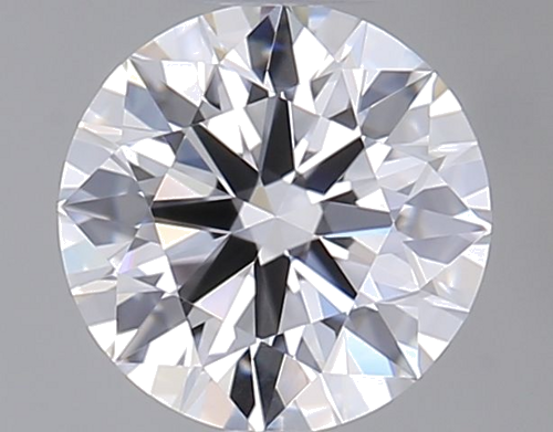 0.53 carat D-VVS1 Excellent cut Natūralus Round Deimantas (1)