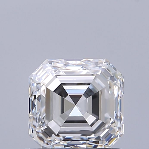 0.9 carat E-VS1 Natūralus Asscher Deimantas (1)