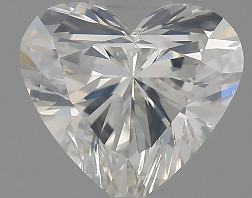 0.59 carat I-SI1 Natūralus Heart Deimantas (1)