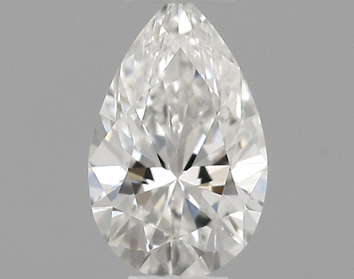 0.23 carat F-VVS2 Natūralus Pear Deimantas (1)