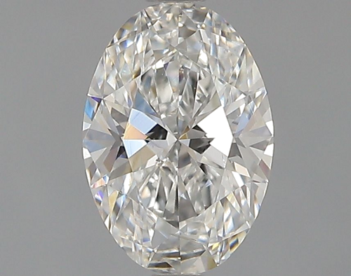 0.71 carat F-SI1 Natūralus Oval Deimantas (1)