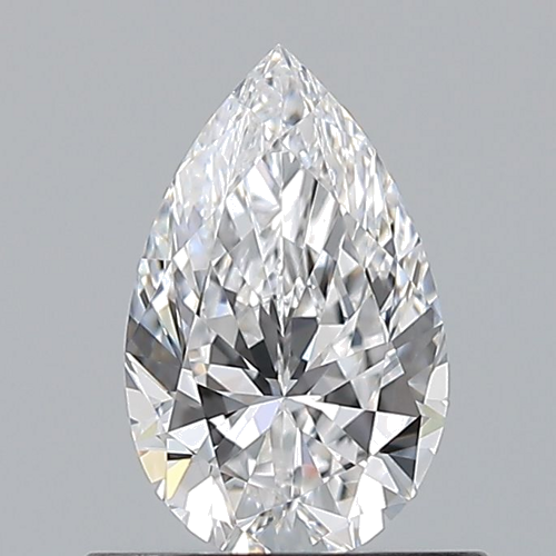 0.58 carat D-FL Natūralus Pear Deimantas (1)
