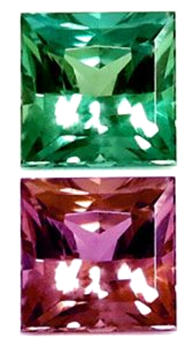 0.1 carat GREEN Square Alexandrite (1)