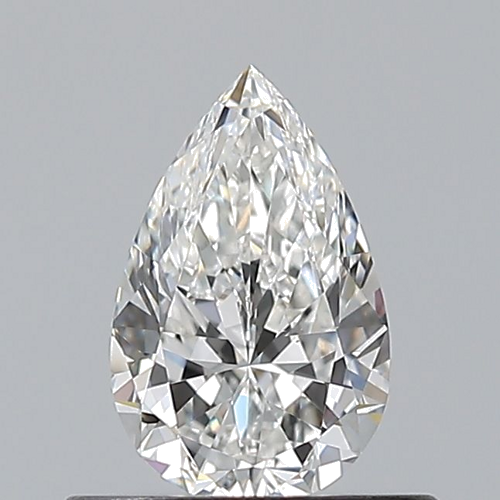 0.5 carat F-VS1 Natūralus Pear Deimantas (1)