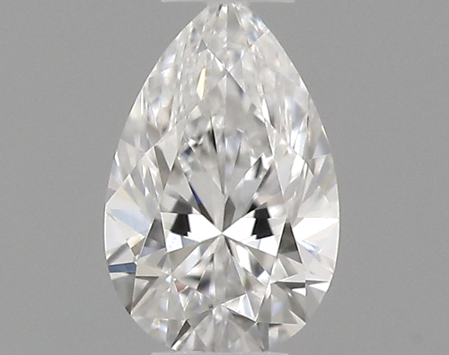 0.23 carat E-VVS2 Natūralus Pear Deimantas (1)