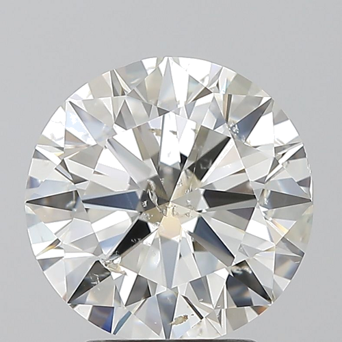3.0 carat J-SI2 Excellent cut Natūralus Round Deimantas (1)