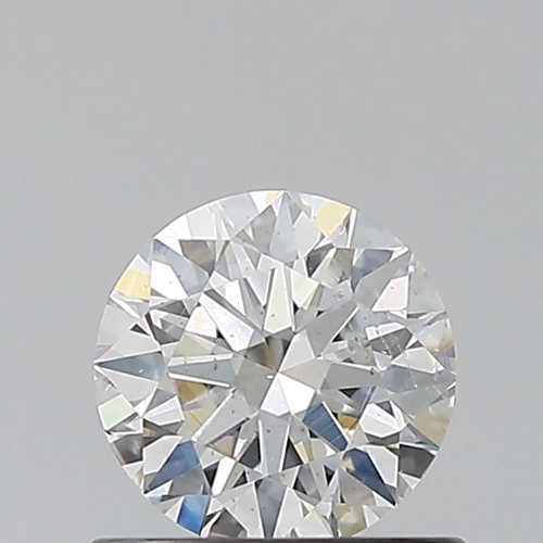 0.65 carat F-SI2 Excellent cut Natūralus Round Deimantas (1)