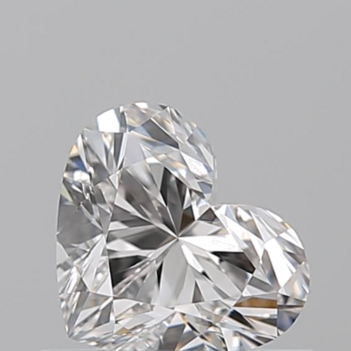 0.6 carat F-VS1 Natūralus Heart Deimantas (1)