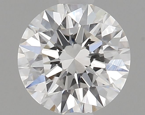 0.37 carat F-VVS1 Excellent cut Natūralus Round Deimantas (1)