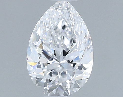 0.51 carat D-VS2 Natūralus Pear Deimantas (1)