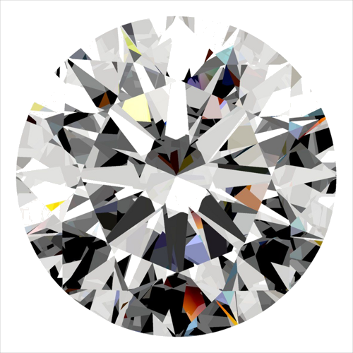 0.31 carat F-SI1 Excellent cut Natūralus Round Deimantas (1)