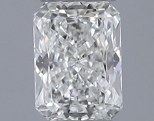 0.5 carat H-VVS2 Natūralus Radiant Deimantas (1)