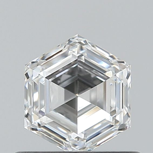 0.5 carat D-VVS1 Natūralus Hexagonal Deimantas (1)