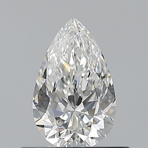 0.5 carat G-VS1 Natūralus Pear Deimantas (1)