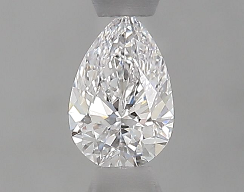 0.36 carat D-VS2 Natūralus Pear Deimantas (1)