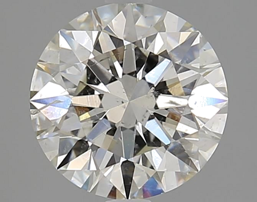 2.5 carat J-SI2 Excellent cut Natūralus Round Deimantas (1)