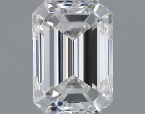 0.51 carat F-SI1 Natūralus Emerald Deimantas (1)