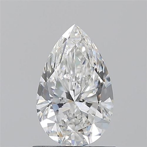 1.02 carat F-VS1 Natūralus Pear Deimantas (1)
