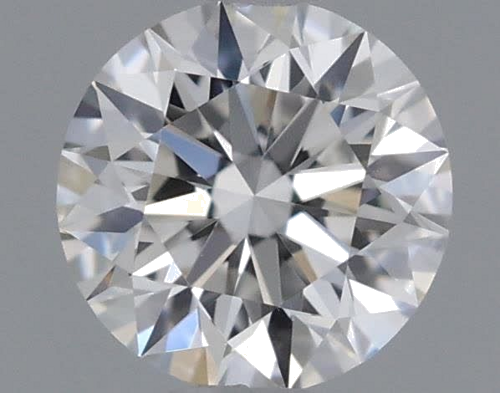 0.32 carat F-VVS1 Excellent cut Natūralus Round Deimantas (1)