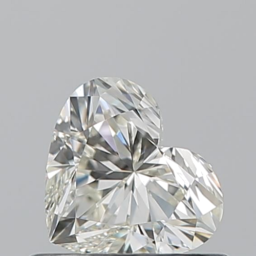 0.56 carat K-VVS2 Natūralus Heart Deimantas (1)