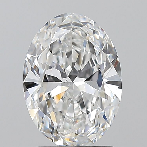 1.7 carat E-SI1 Natūralus Oval Deimantas (1)