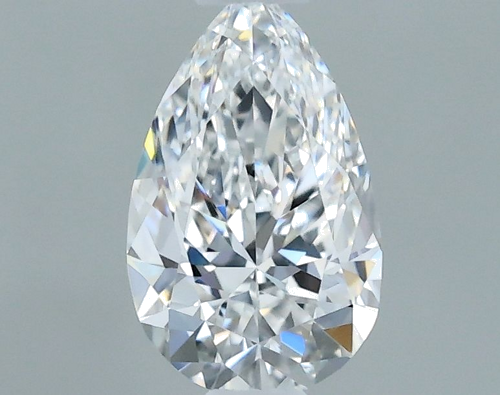 0.4 carat D-VVS1 Natūralus Pear Deimantas (1)