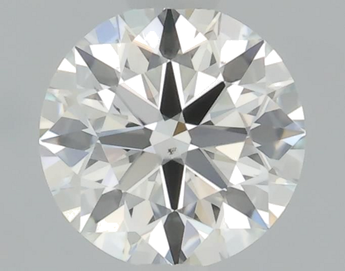 0.32 carat I-VS2 Excellent cut Natūralus Round Deimantas (1)