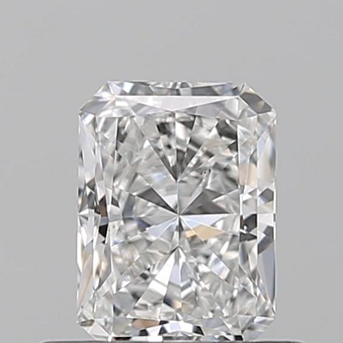 0.53 carat F-VS2 Natūralus Radiant Deimantas (1)