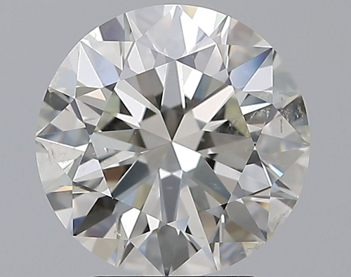3.5 carat J-SI2 Excellent cut Natūralus Round Deimantas (1)