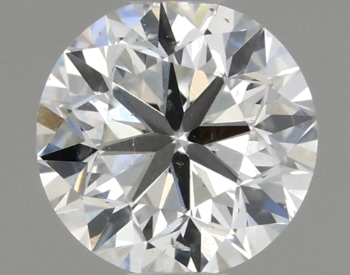 0.4 carat F-SI2 Very Good cut Natūralus Round Deimantas (1)