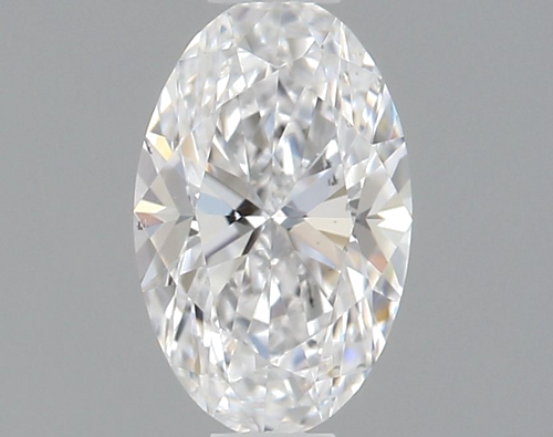 0.46 carat D-VS2 Natūralus Oval Deimantas (1)