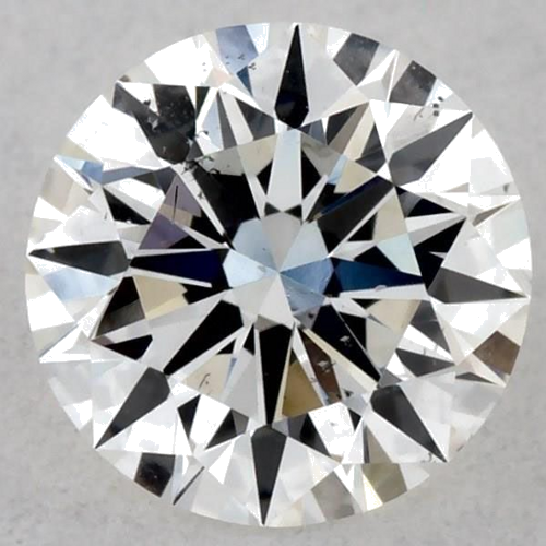 0.34 carat F-SI1 Excellent cut Natūralus Round Deimantas (1)